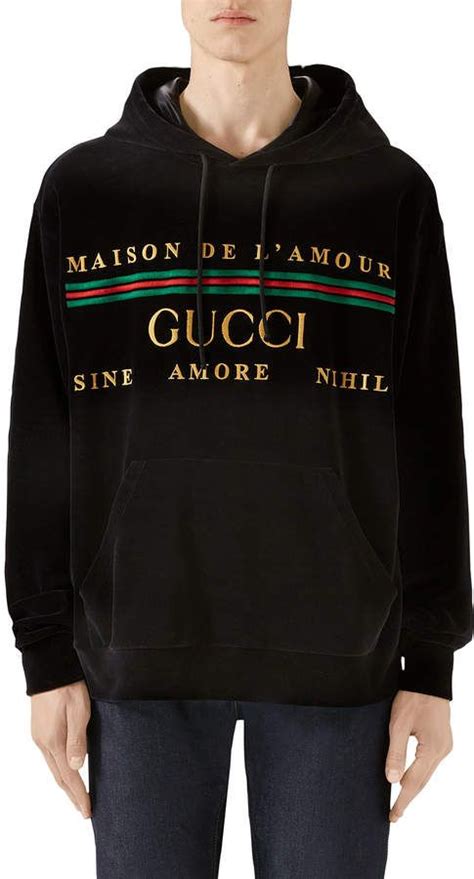 everything gucci sweater|Gucci velour sweatsuit.